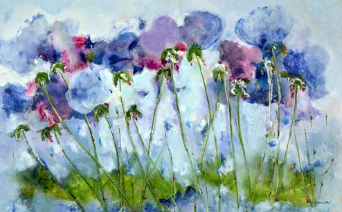Ascendance by Emilija Pasagic - Original Painting on Box Canvas
